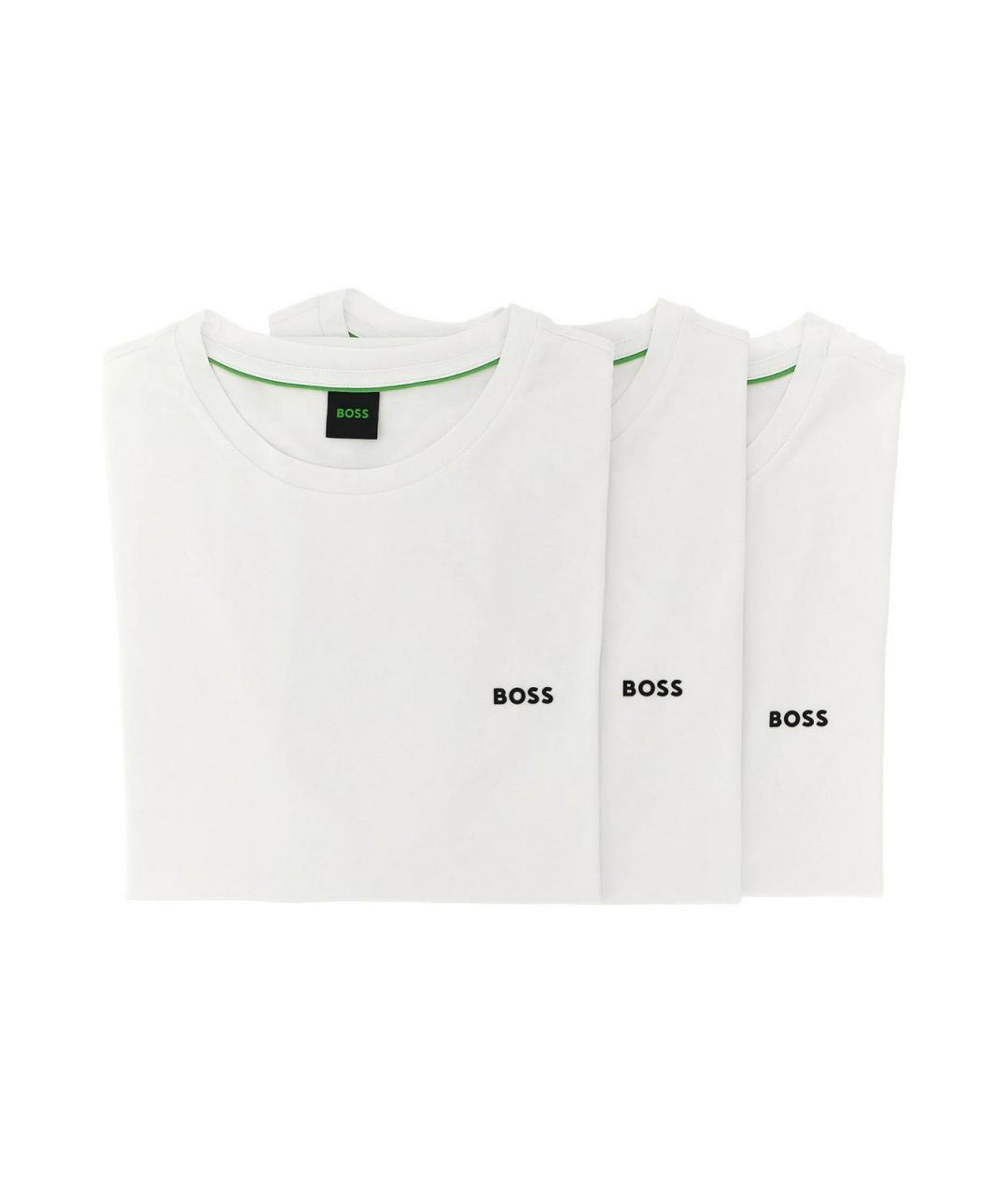 HUGO BOSS Белая хлопковая футболка, фото 1