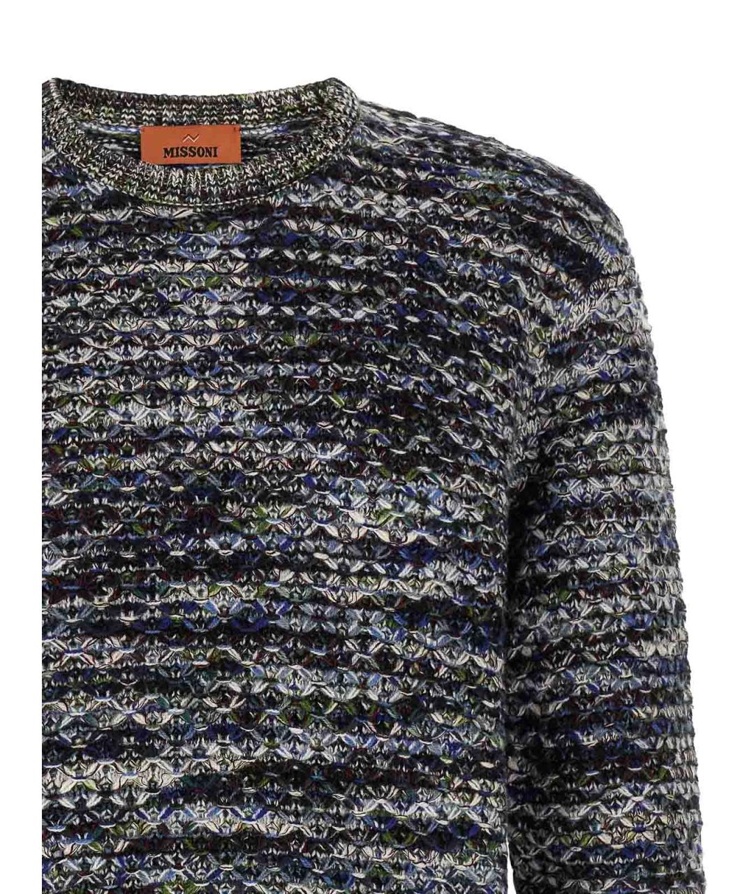MISSONI Мульти шерстяной джемпер / свитер, фото 3