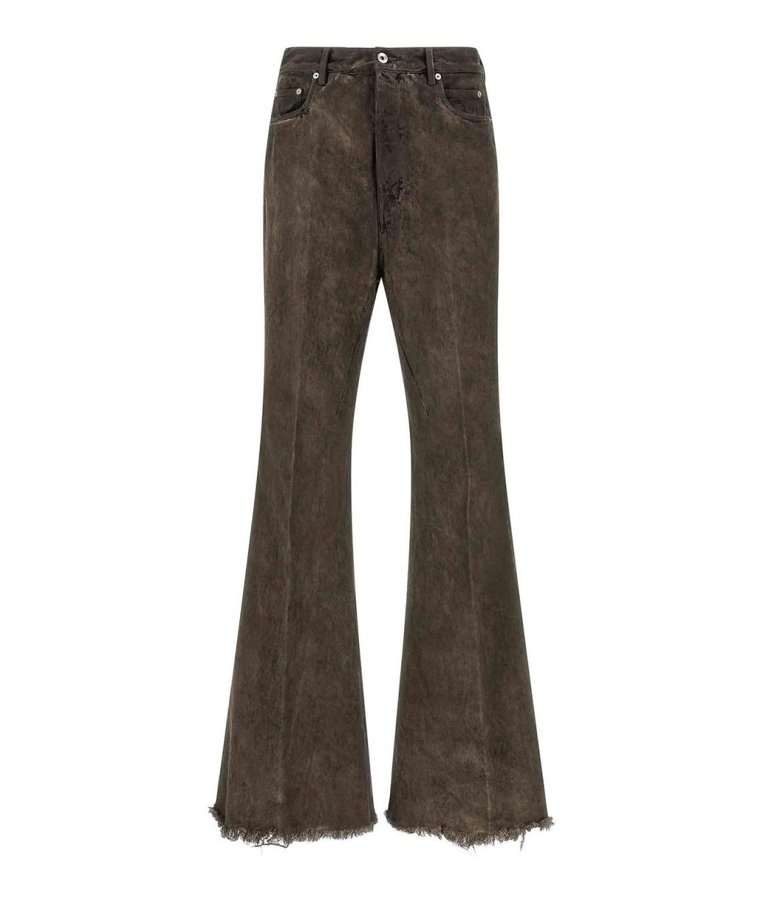 RICK OWENS Серые джинсы, фото 1