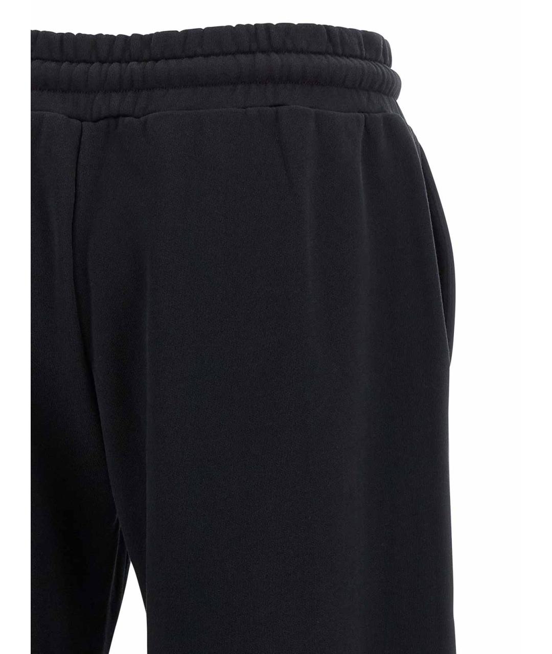 OFF-WHITE Черные хлопковые спортивные брюки и шорты, фото 4
