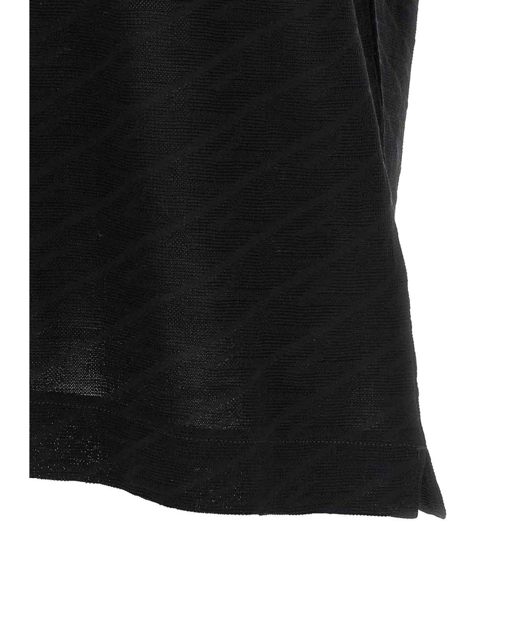 HUGO BOSS Черная футболка, фото 4