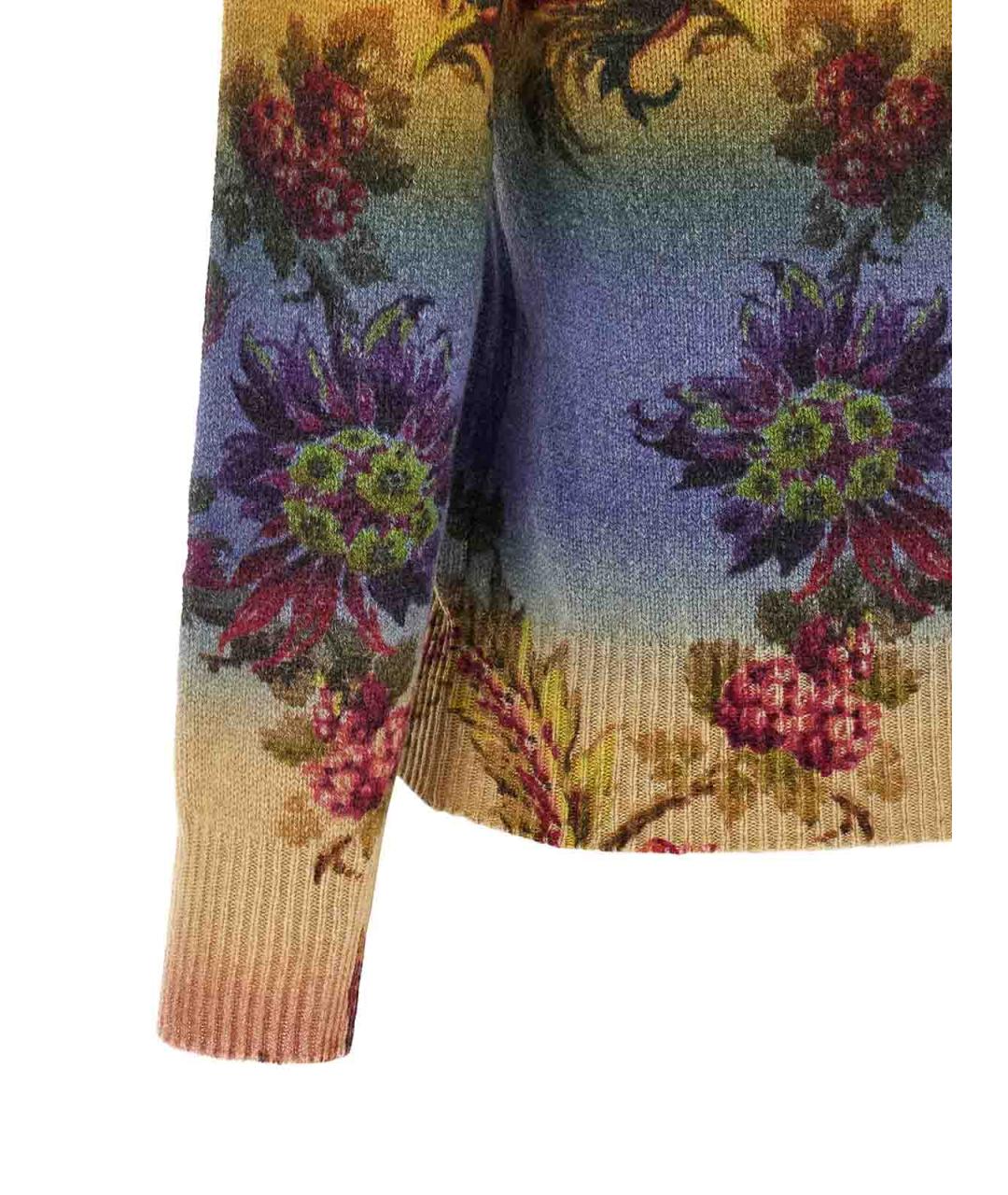 ETRO Мульти шерстяной джемпер / свитер, фото 4