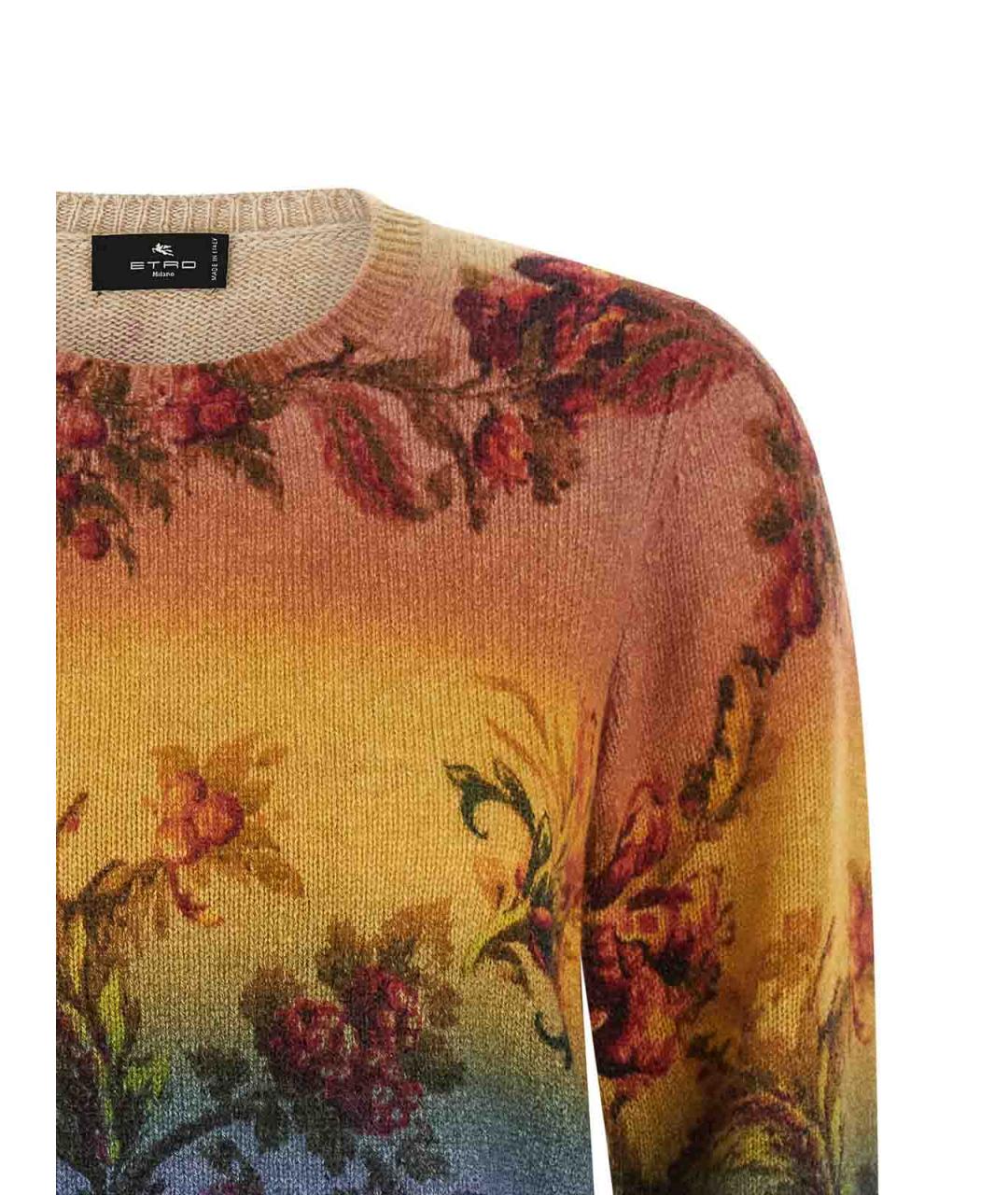 ETRO Мульти шерстяной джемпер / свитер, фото 3