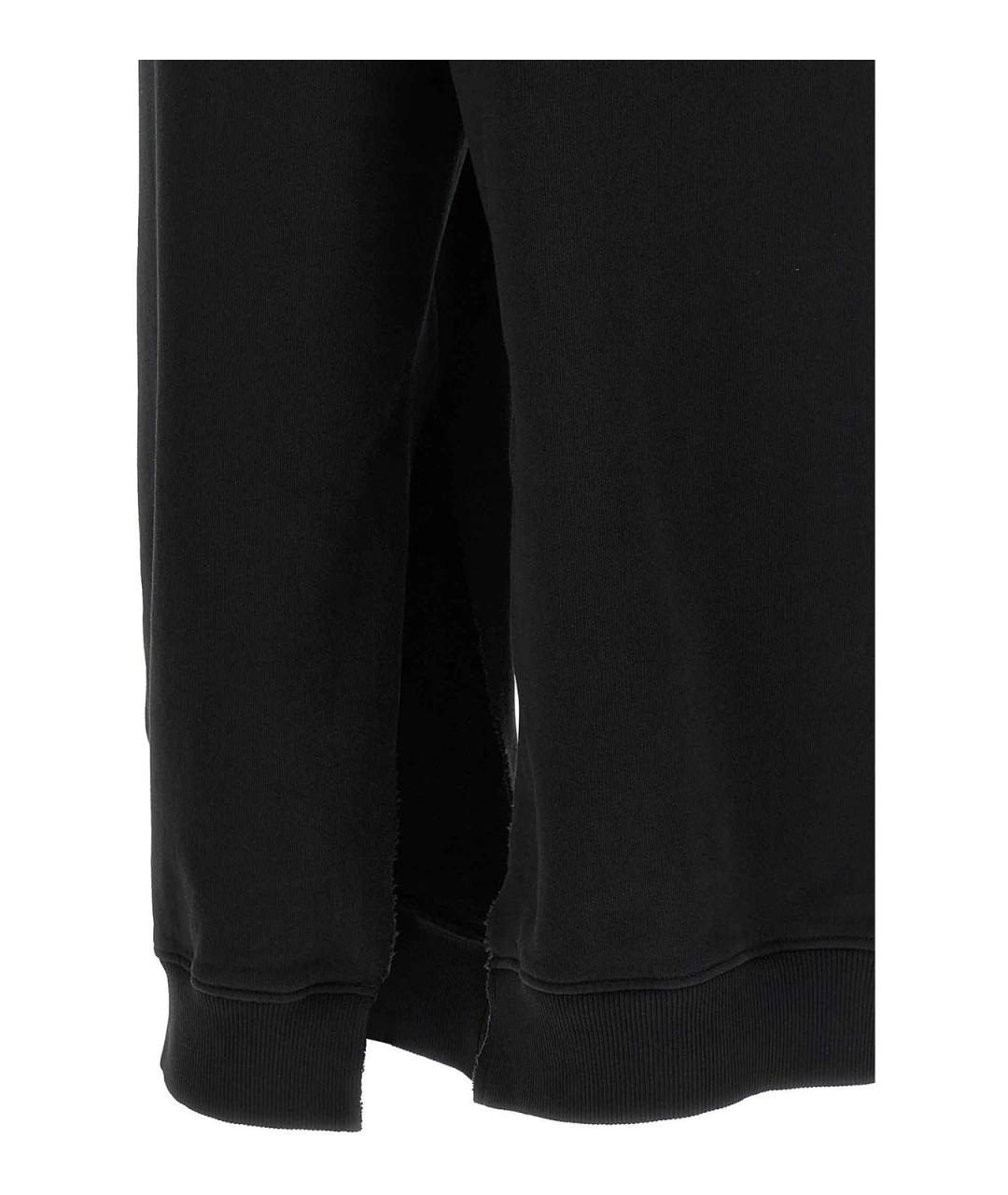 MM6 MAISON MARGIELA Черные хлопковые спортивные брюки и шорты, фото 5