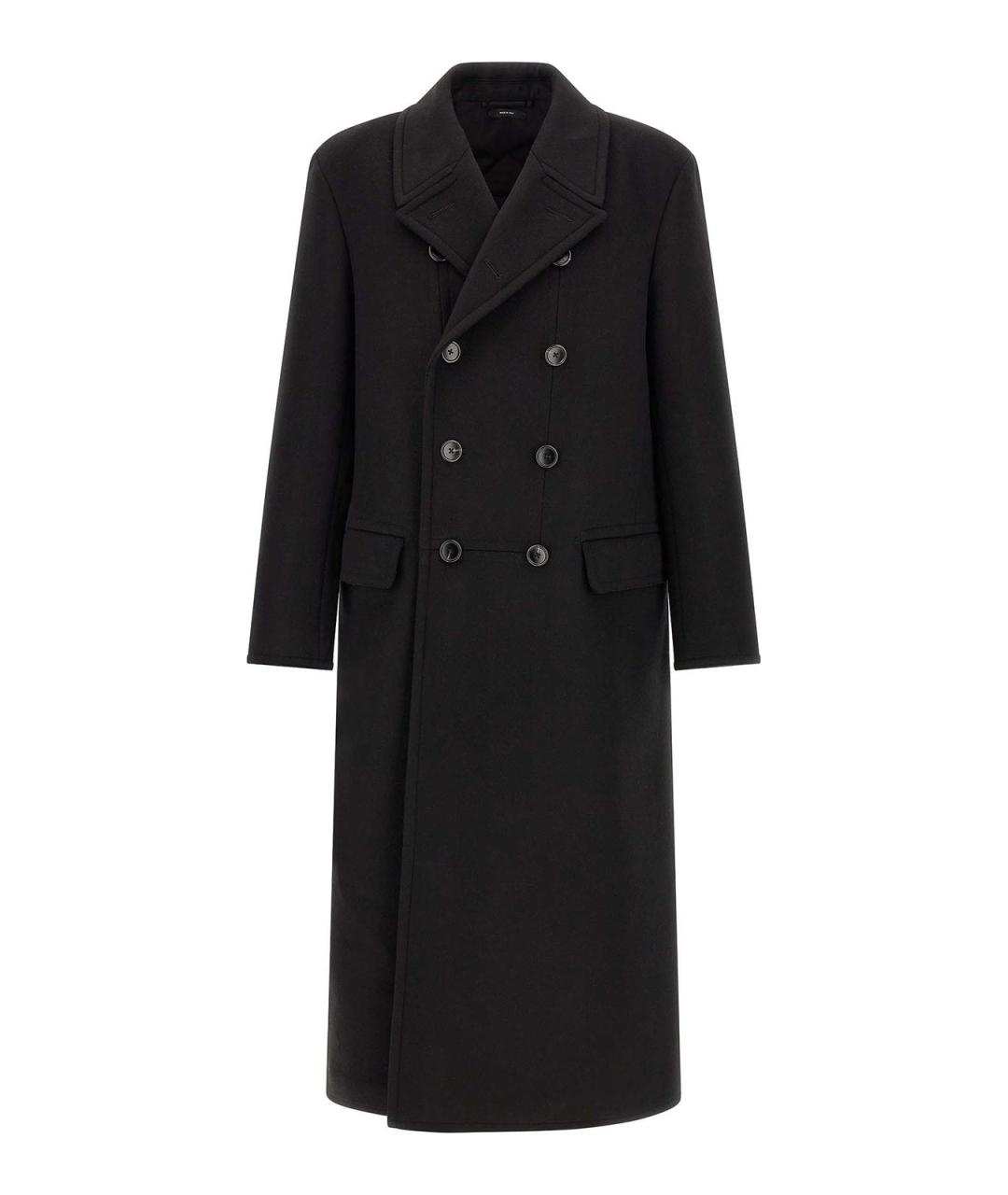 TOM FORD Черное кашемировое пальто, фото 1