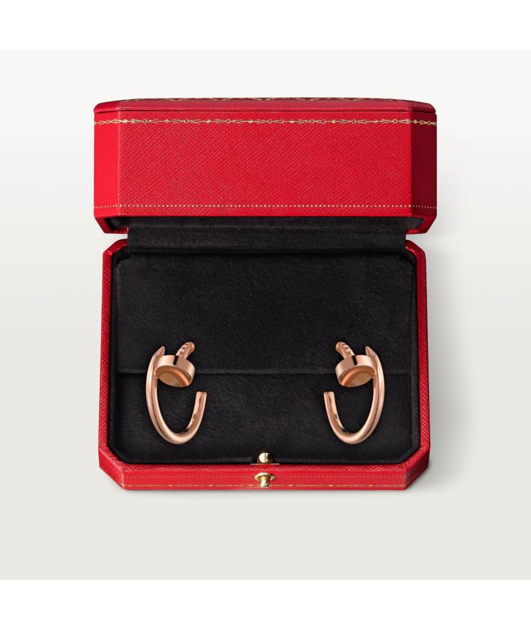 CARTIER Золотые серьги из розового золота, фото 3