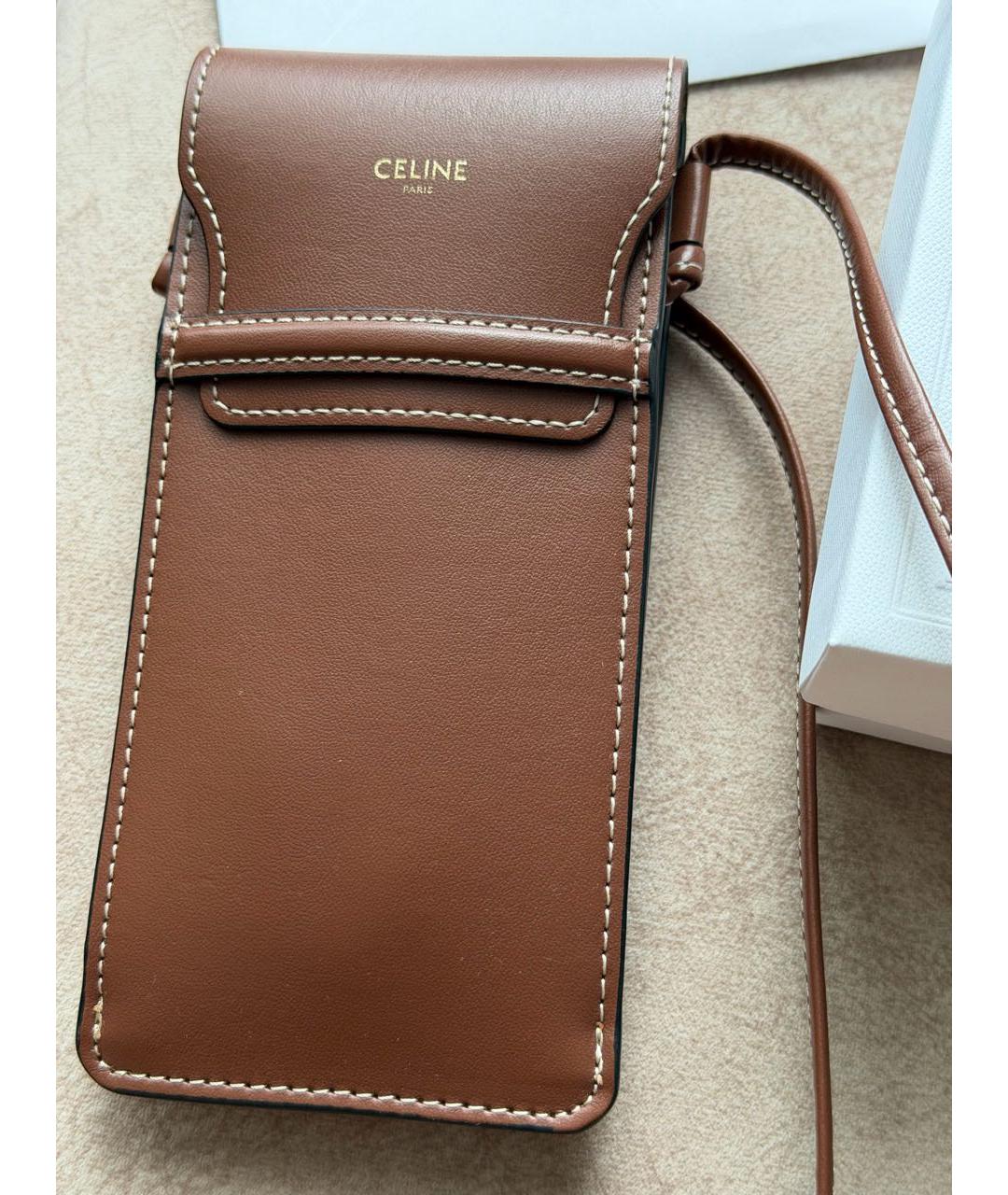CELINE Золотые металлические солнцезащитные очки, фото 6