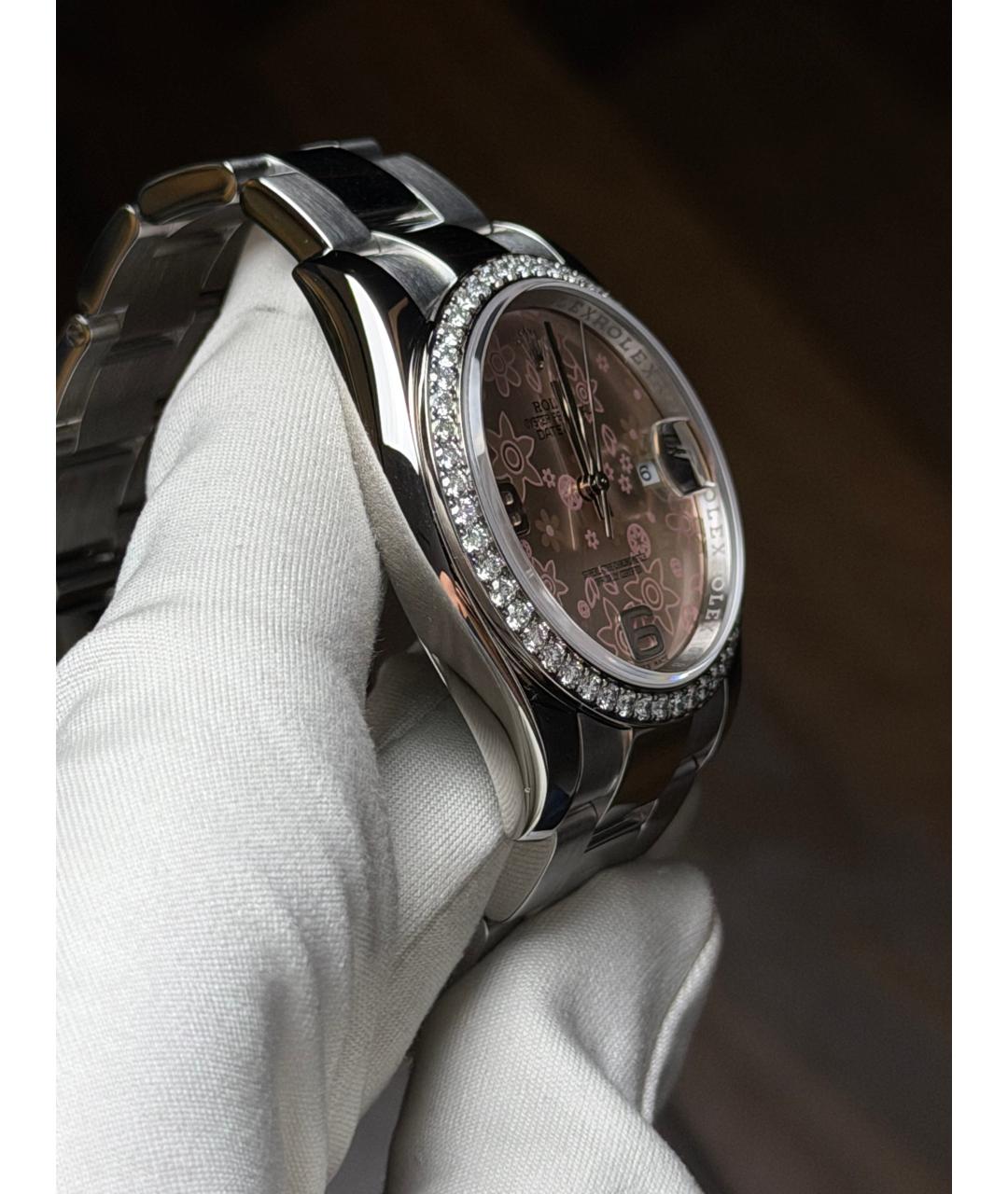 ROLEX Розовые часы, фото 5