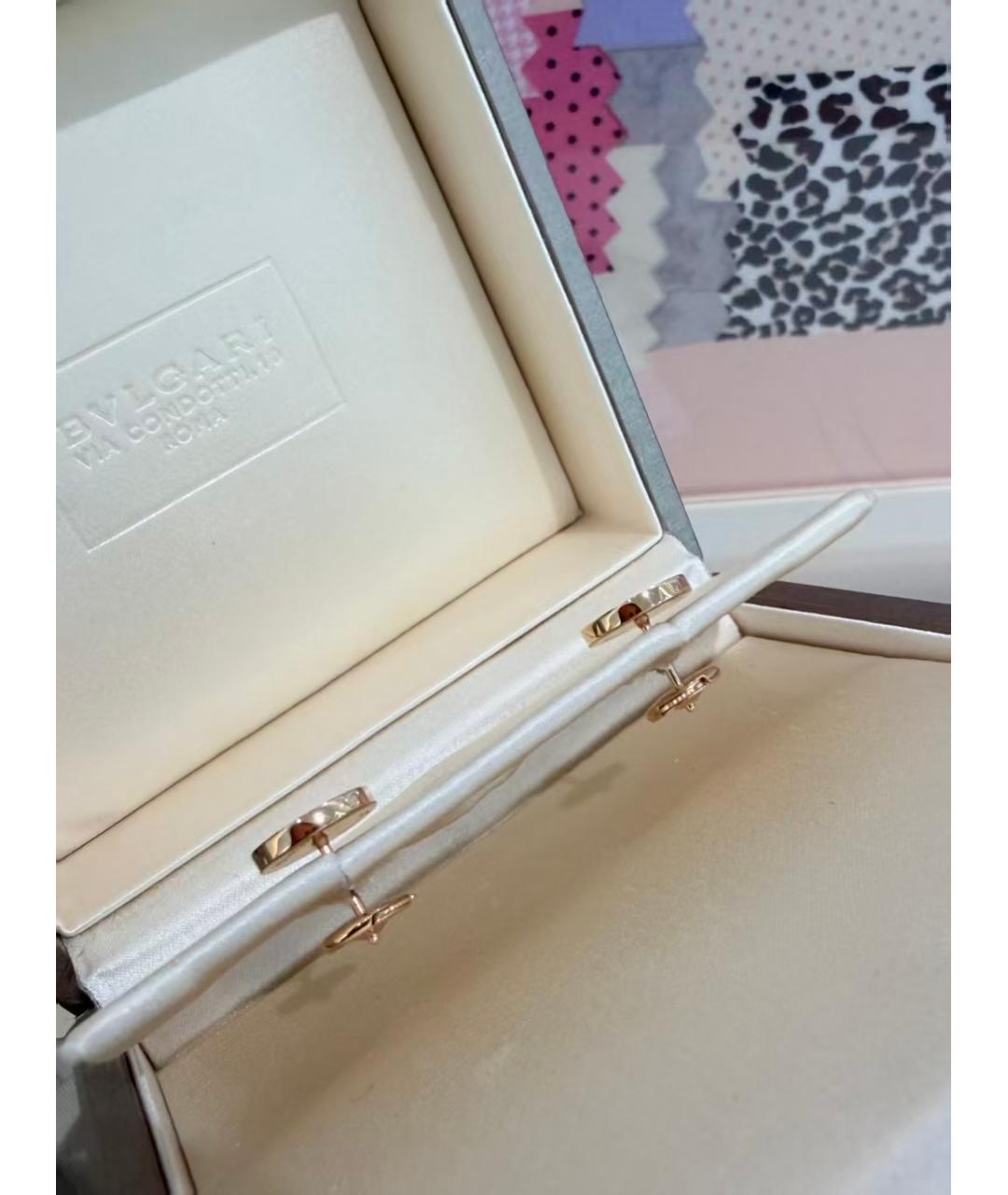 BVLGARI Золотые серьги, фото 5