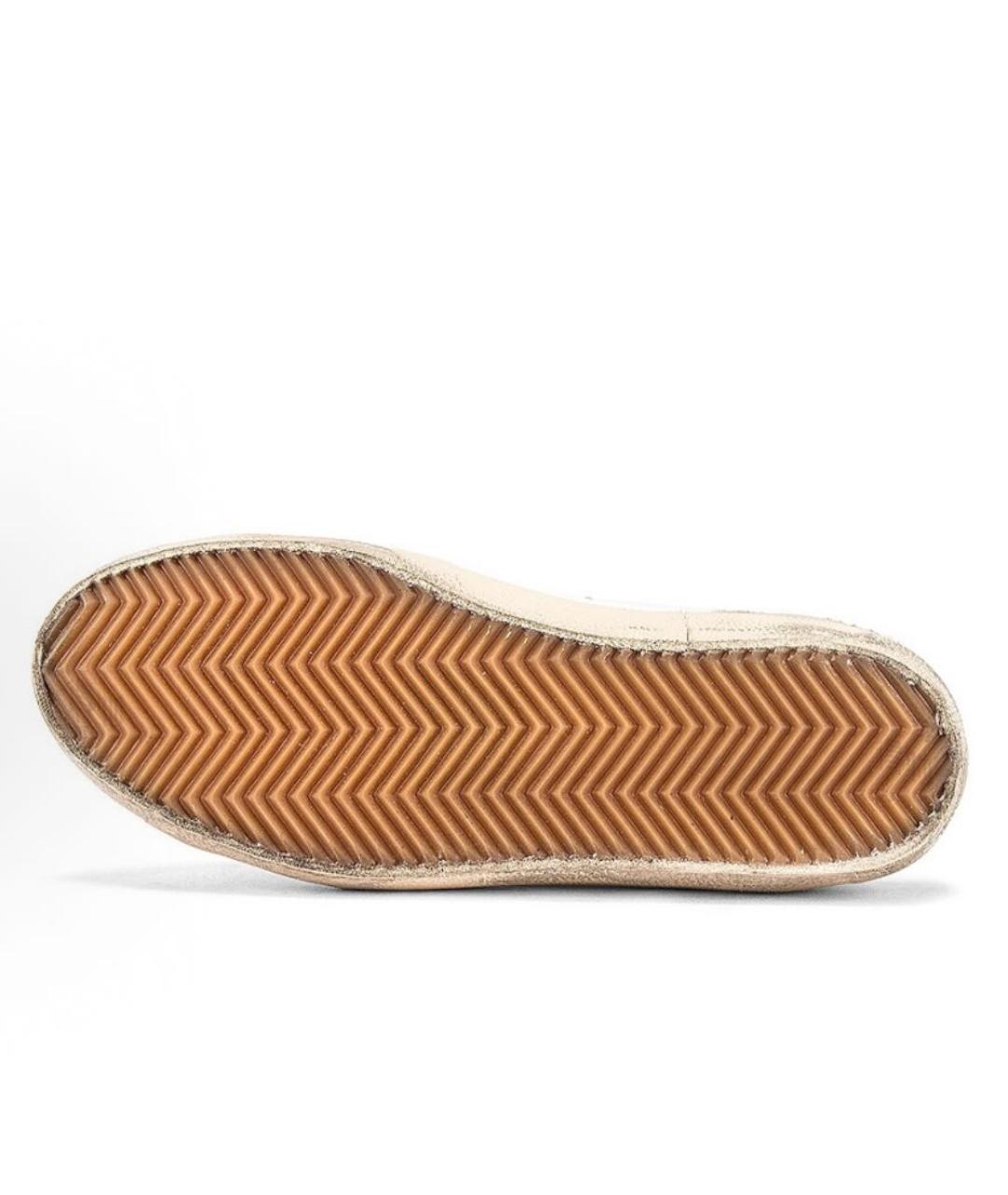 GOLDEN GOOSE Белые кожаные кеды, фото 5