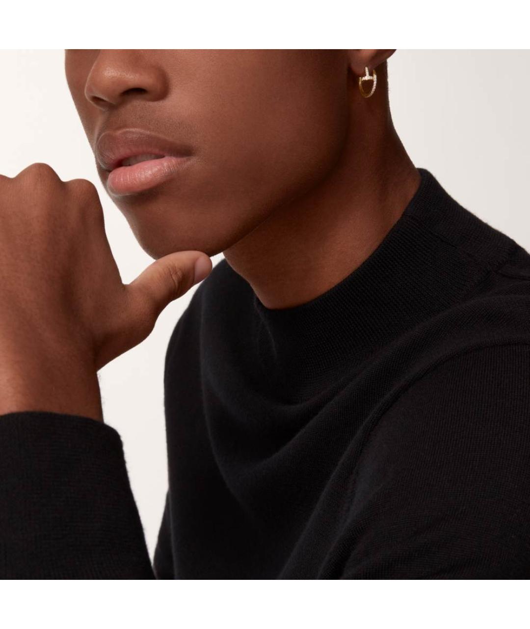 CARTIER Золотые серьги из желтого золота, фото 2
