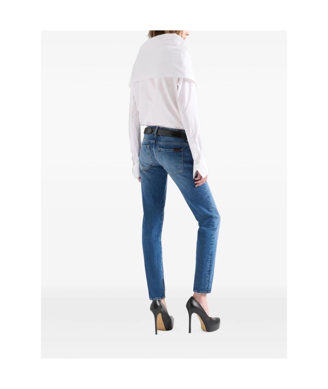 7 FOR ALL MANKIND Белая хлопковая рубашка, фото 3