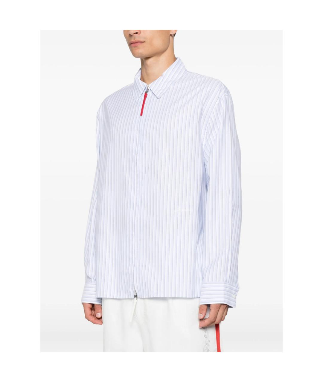 JACQUEMUS Белая хлопковая классическая рубашка, фото 2