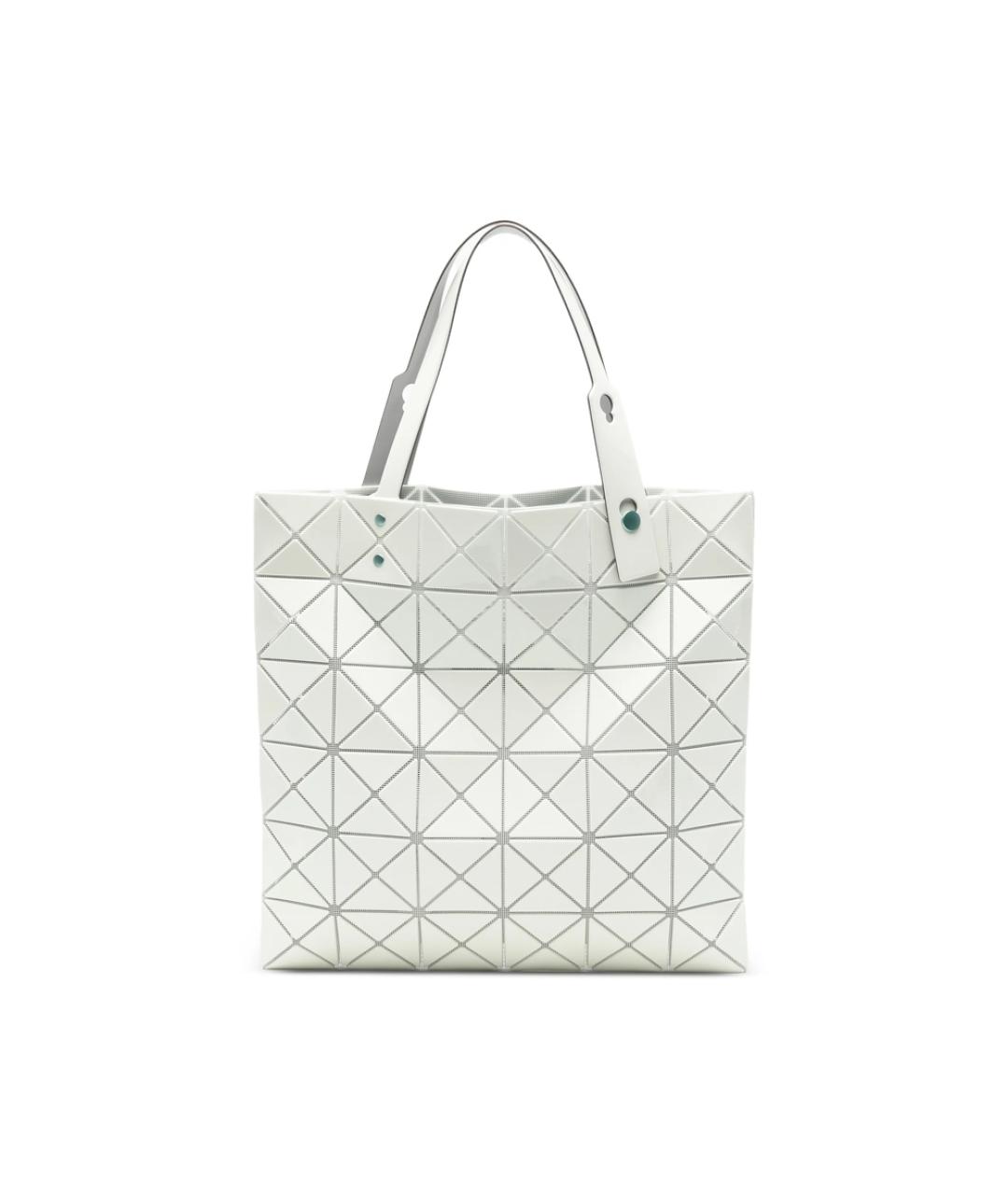 BAO BAO ISSEY MIYAKE Белая сумка тоут из искусственной кожи, фото 1
