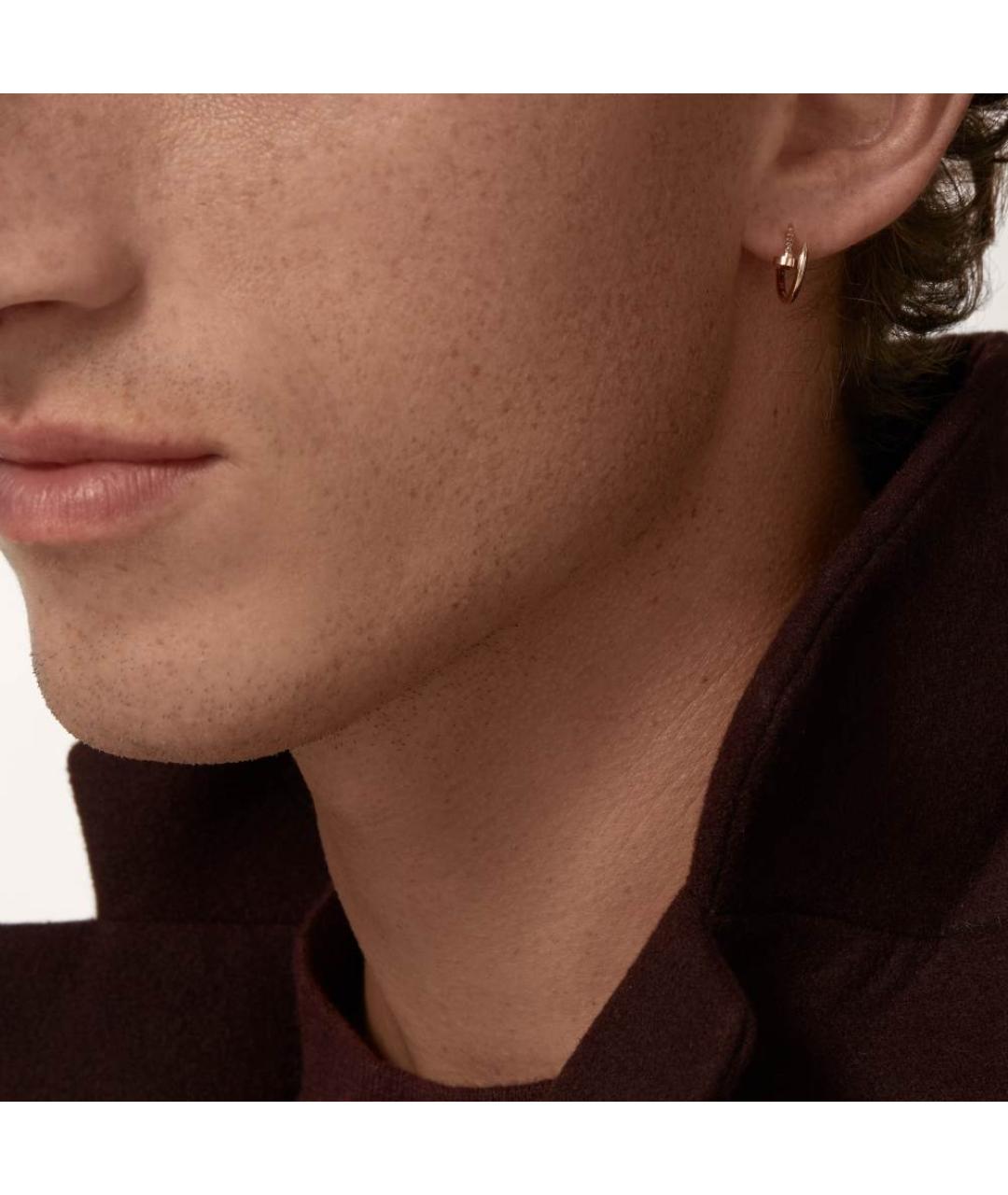 CARTIER Золотые серьги из розового золота, фото 2