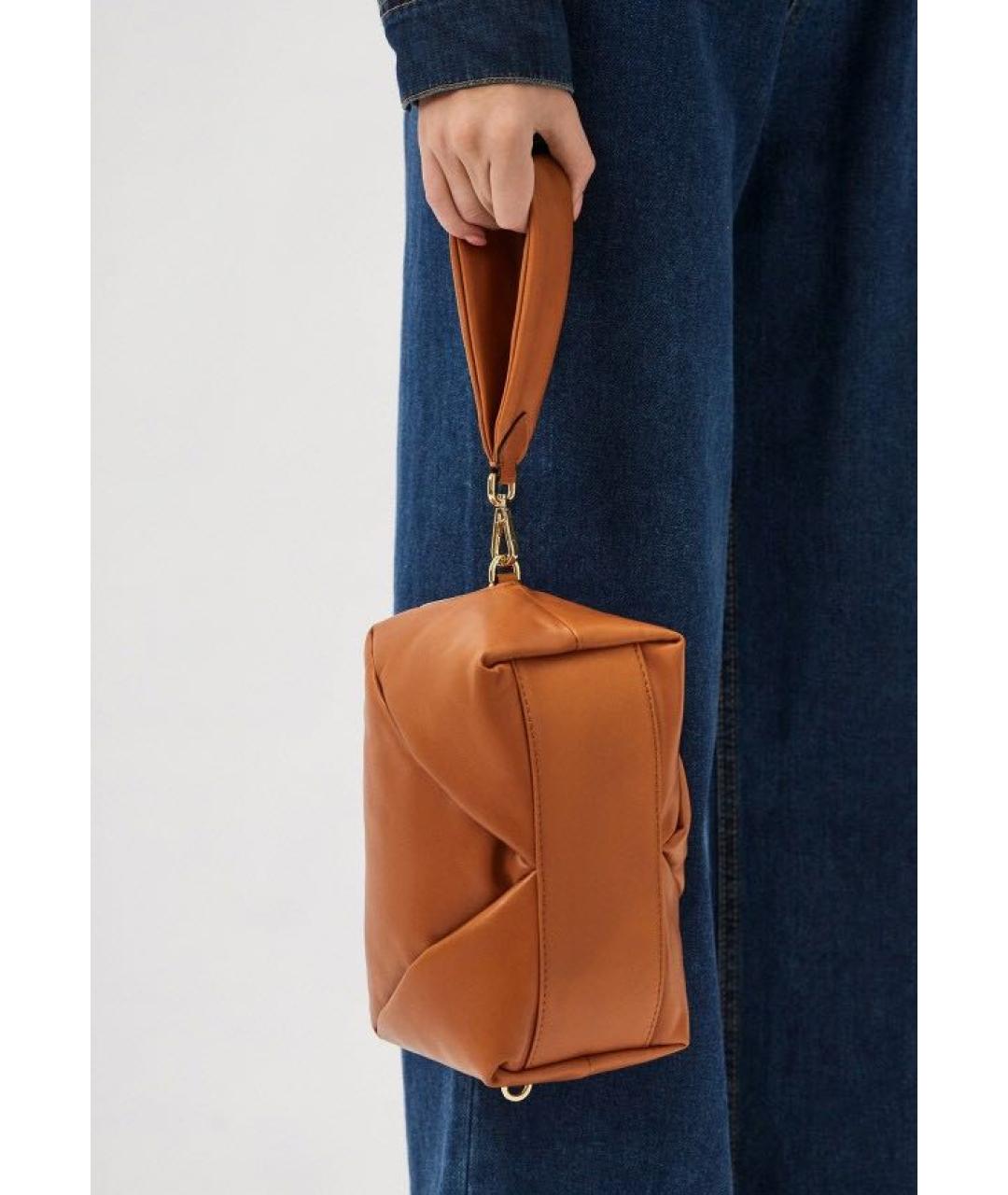 Gianni Chiarini Коричневая кожаная сумка через плечо, фото 5