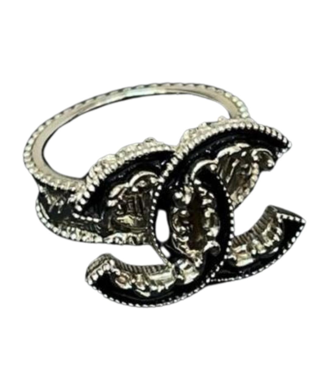 CHANEL Антрацитовое кольцо, фото 1