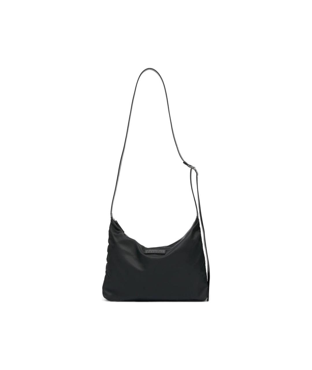 MM6 MAISON MARGIELA Черная нейлоновая сумка на плечо, фото 1