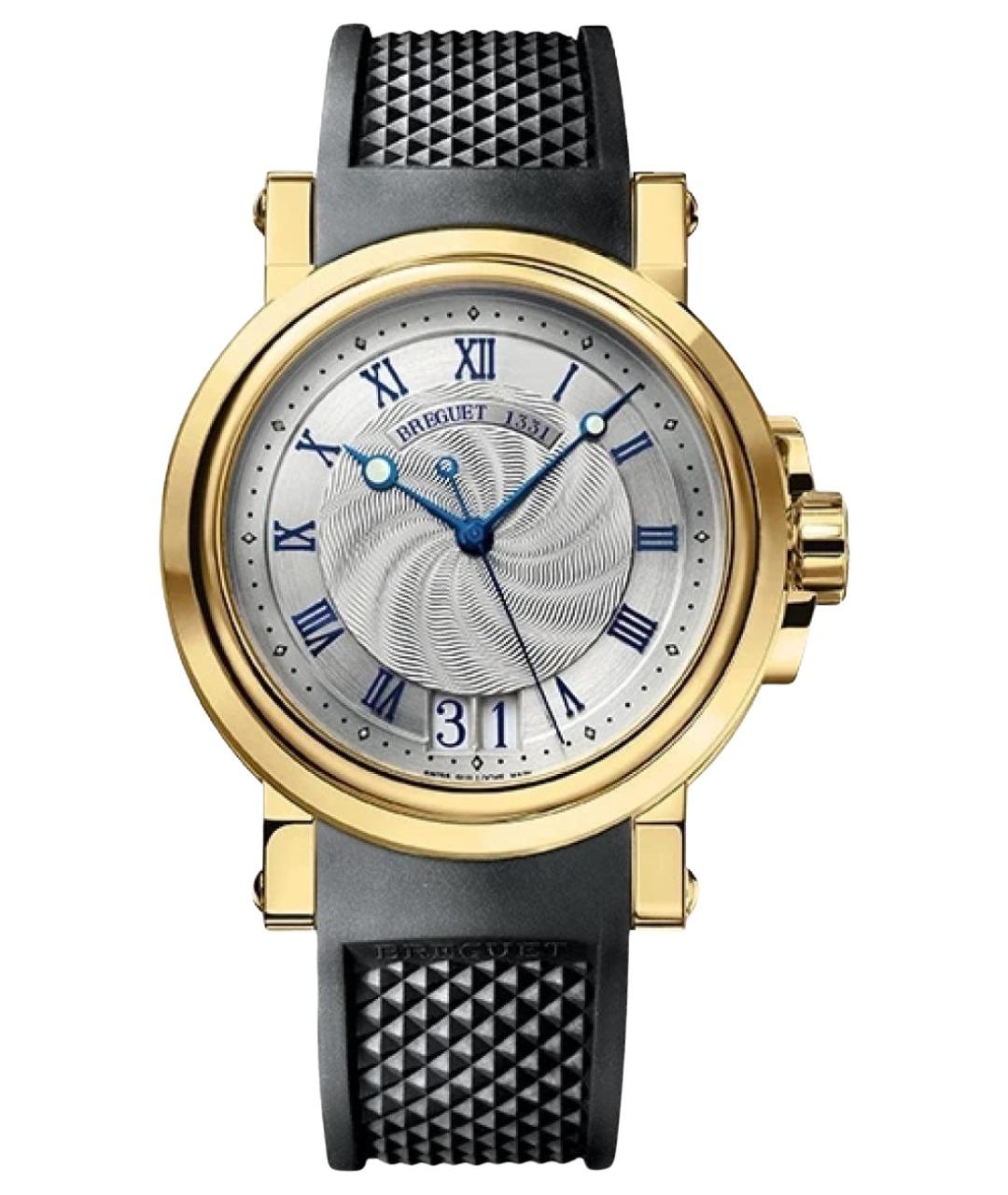 Breguet Серые часы из желтого золота, фото 1