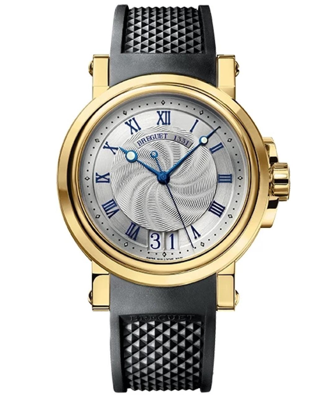 Breguet Серые часы из желтого золота, фото 10