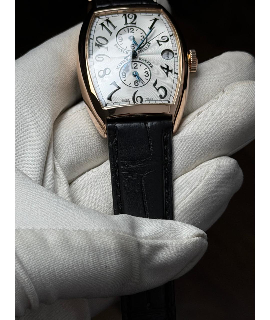 FRANCK MULLER Белые часы из розового золота, фото 6