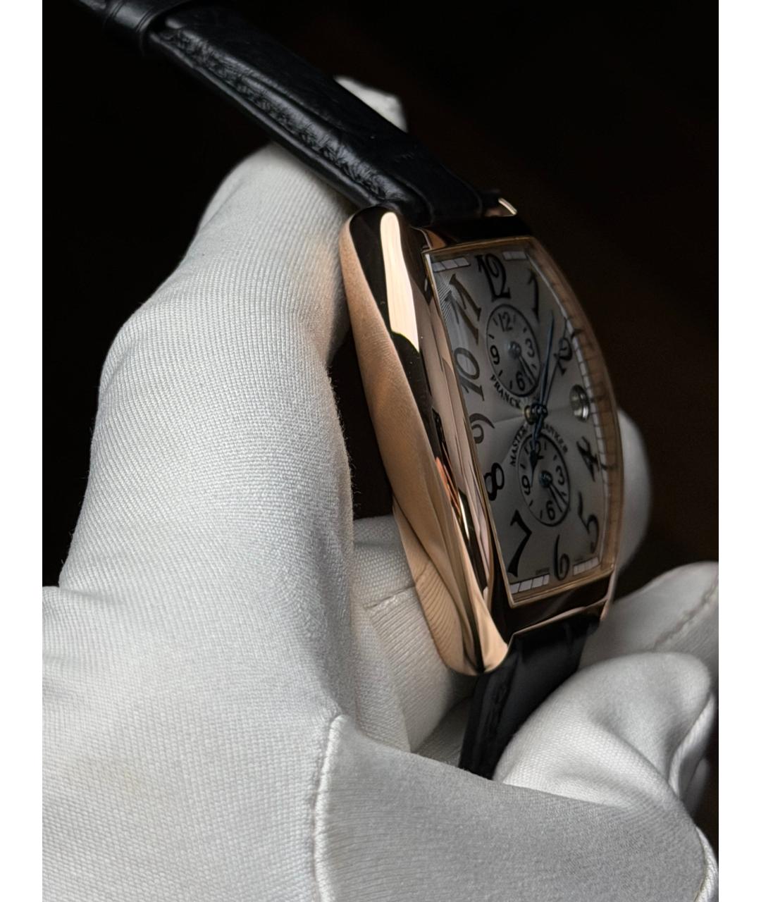 FRANCK MULLER Белые часы из розового золота, фото 5