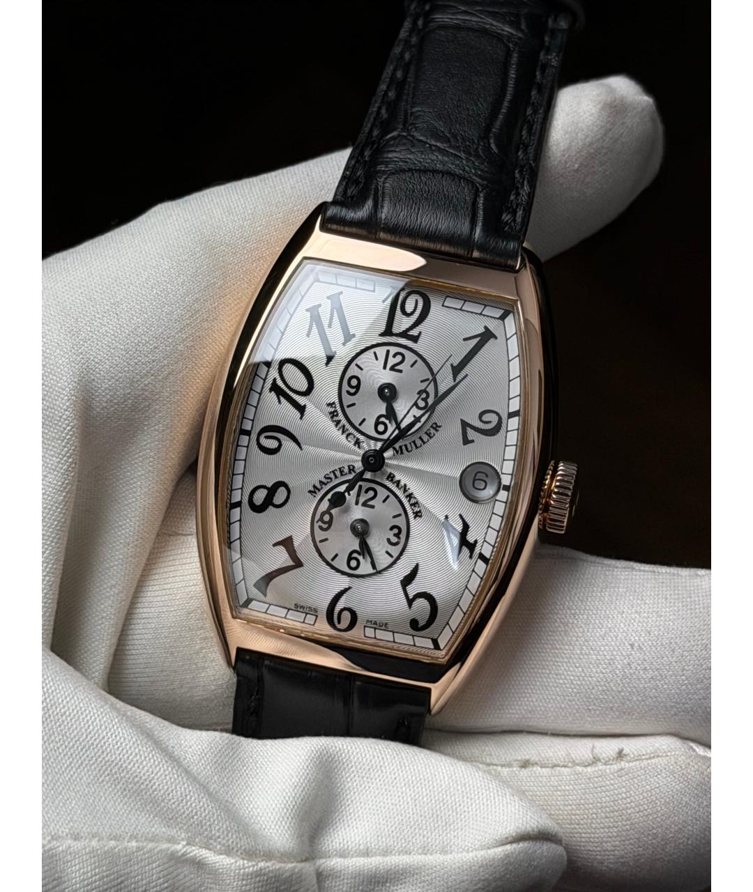 FRANCK MULLER Белые часы из розового золота, фото 2