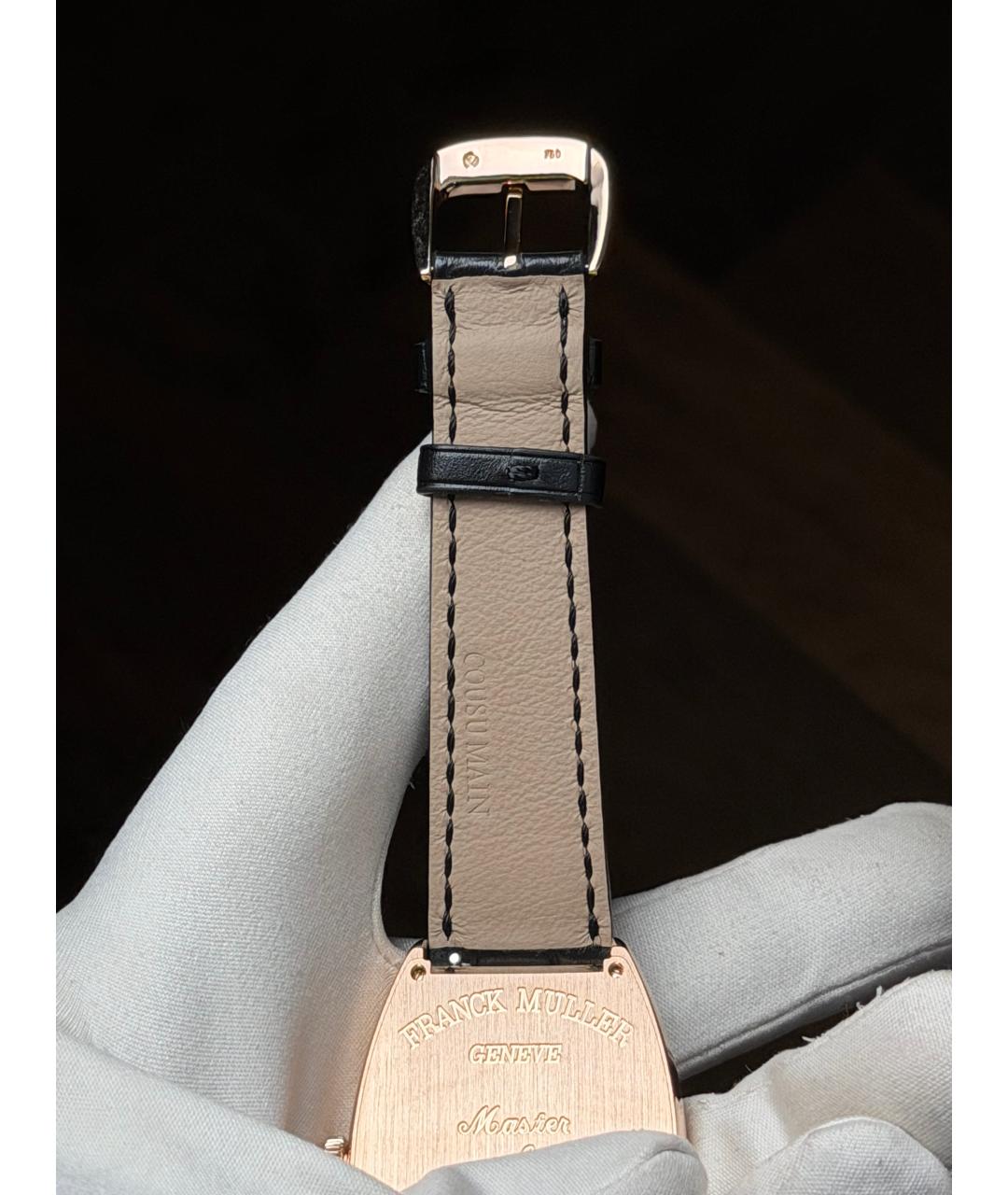 FRANCK MULLER Белые часы из розового золота, фото 8