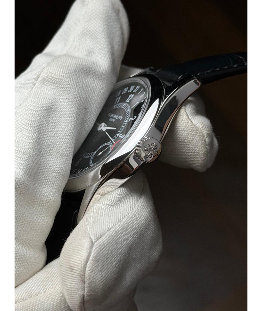 PATEK PHILIPPE Черные часы из белого золота, фото 4