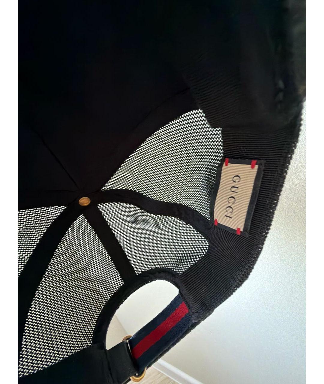 GUCCI Черная кепка/бейсболка, фото 5