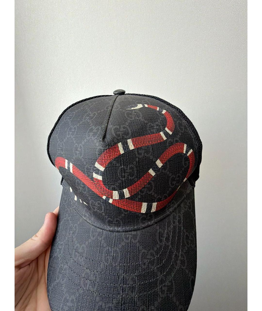 GUCCI Черная кепка/бейсболка, фото 4
