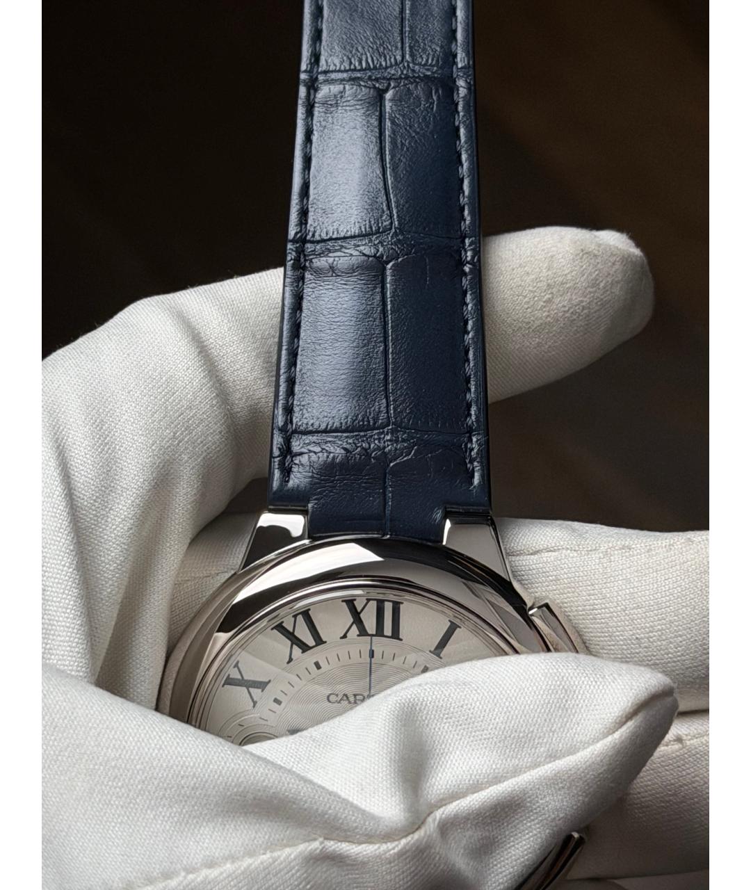 CARTIER Белые часы из белого золота, фото 7