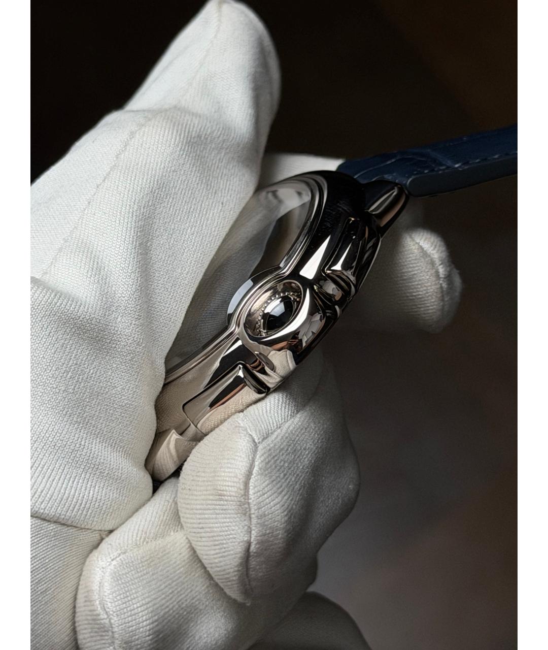 CARTIER Белые часы из белого золота, фото 4