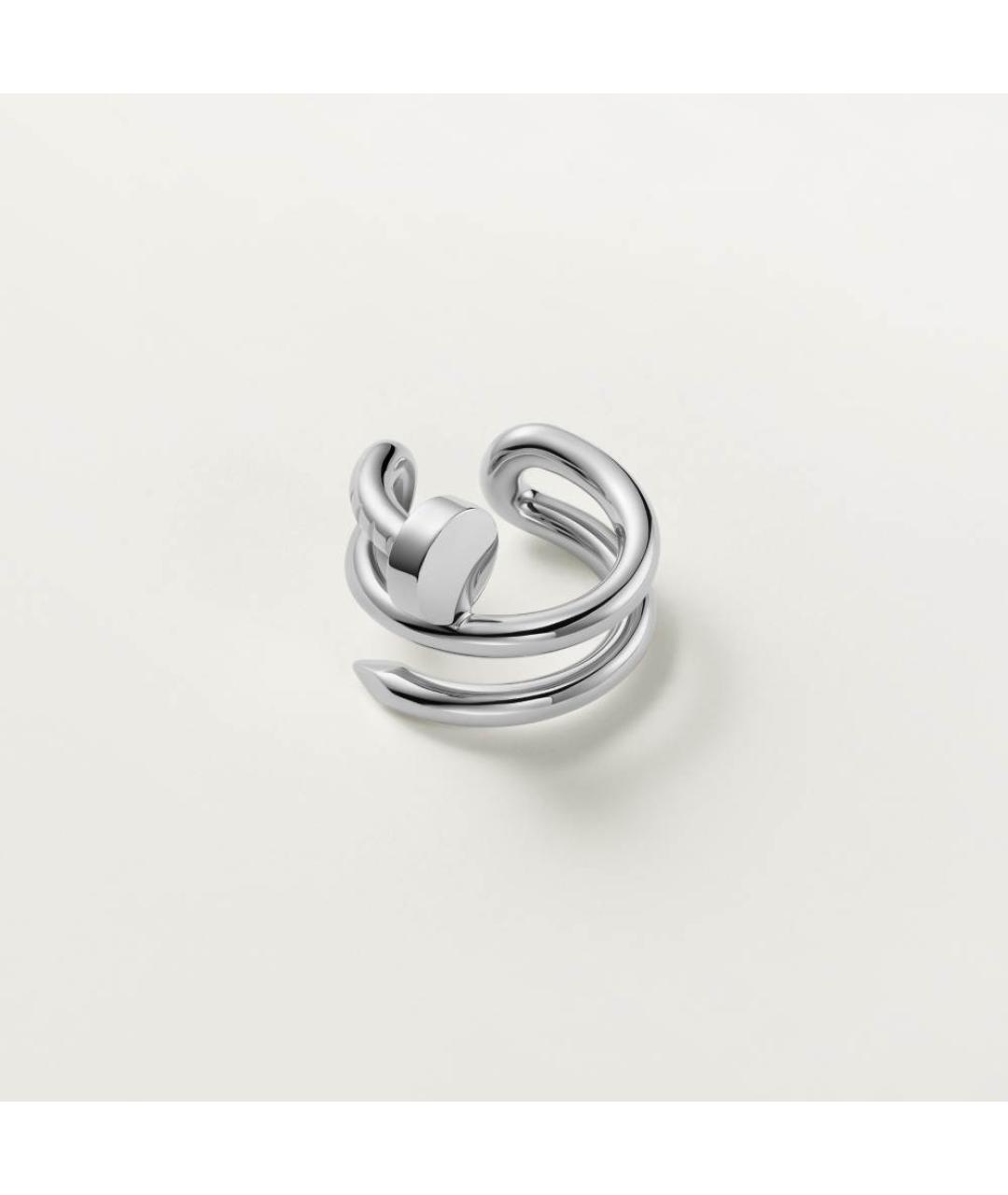 CARTIER Серебряные серьги из белого золота, фото 4