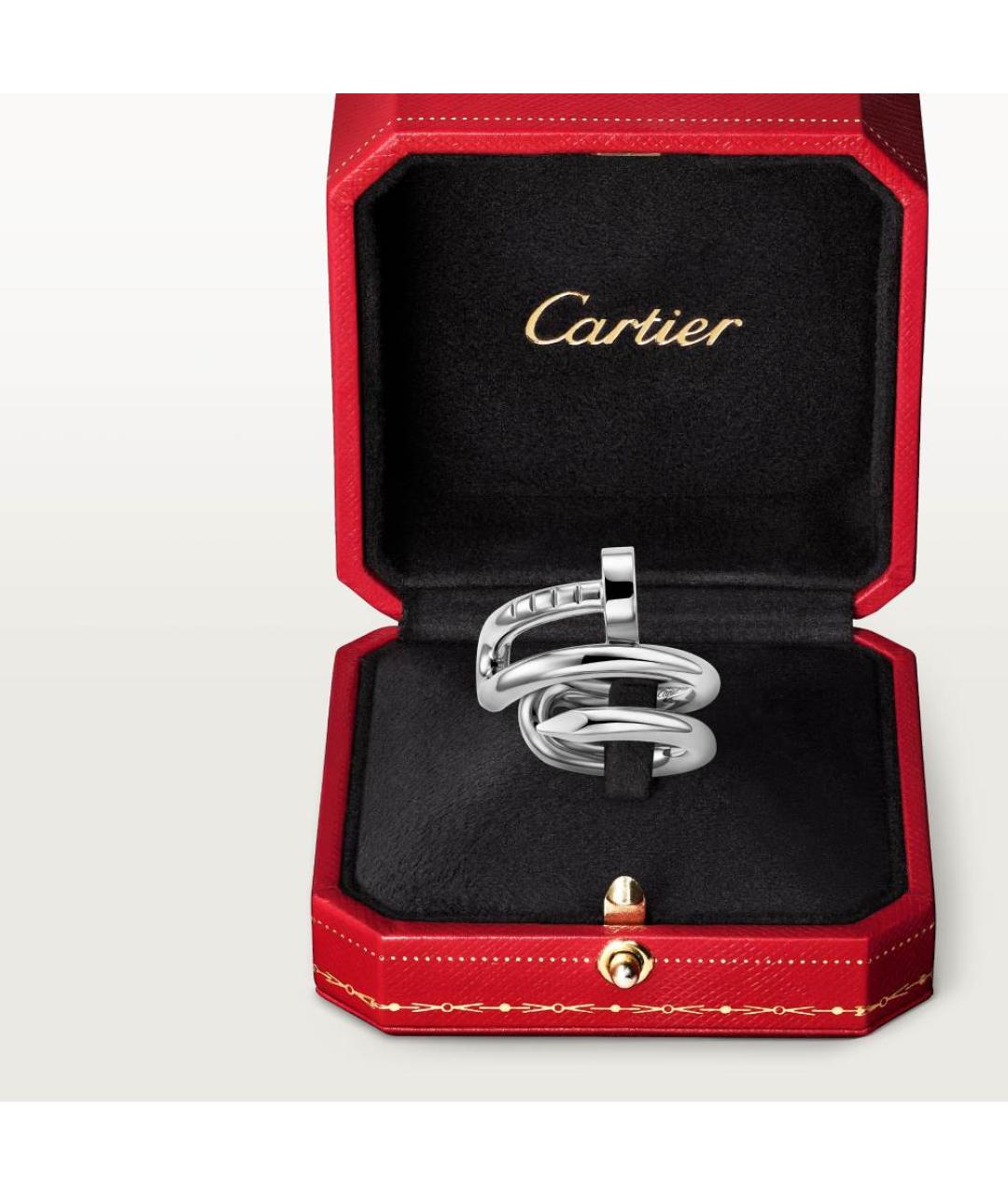 CARTIER Серебряные серьги из белого золота, фото 3