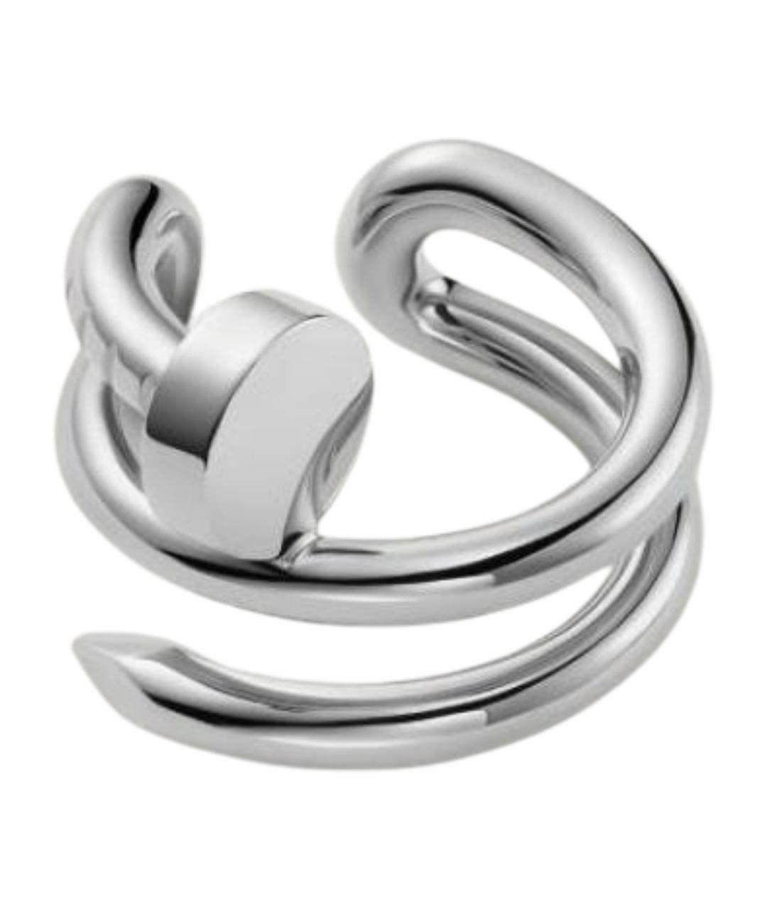 CARTIER Серебряные серьги из белого золота, фото 1