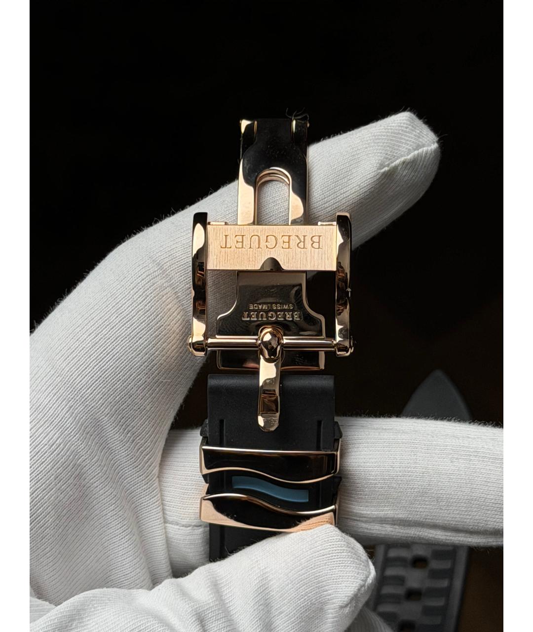 Breguet Коричневые часы из розового золота, фото 9