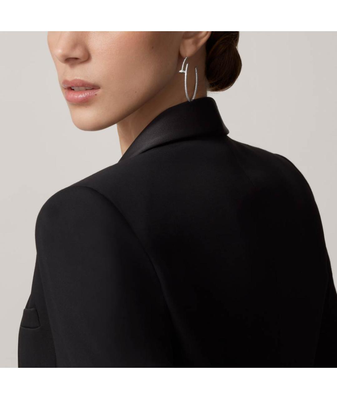 CARTIER Серебряные серьги из белого золота, фото 2