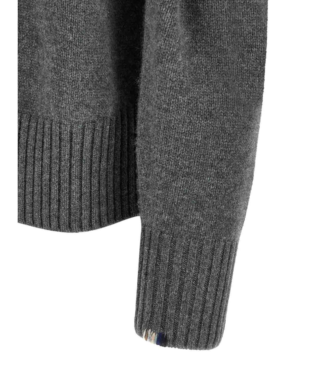 EXTREME CASHMERE Серый кашемировый джемпер / свитер, фото 4
