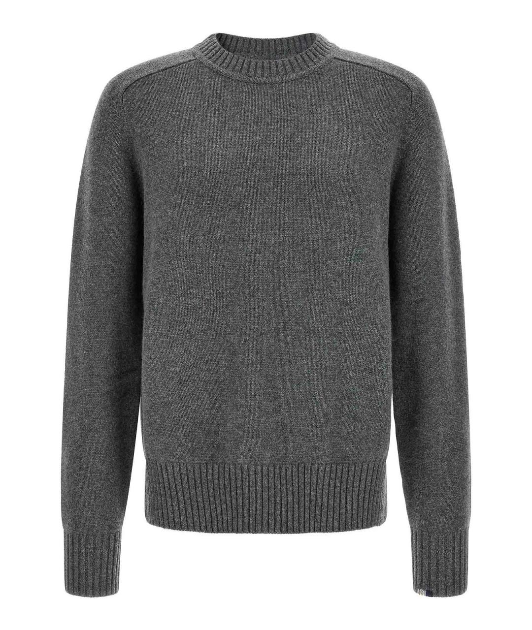 EXTREME CASHMERE Серый кашемировый джемпер / свитер, фото 1
