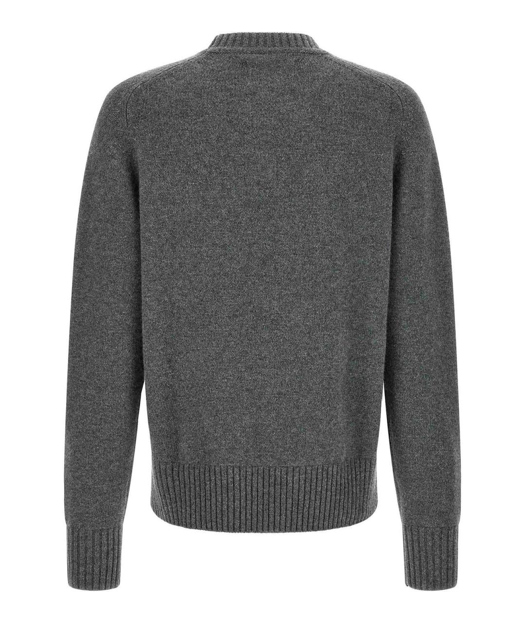 EXTREME CASHMERE Серый кашемировый джемпер / свитер, фото 2