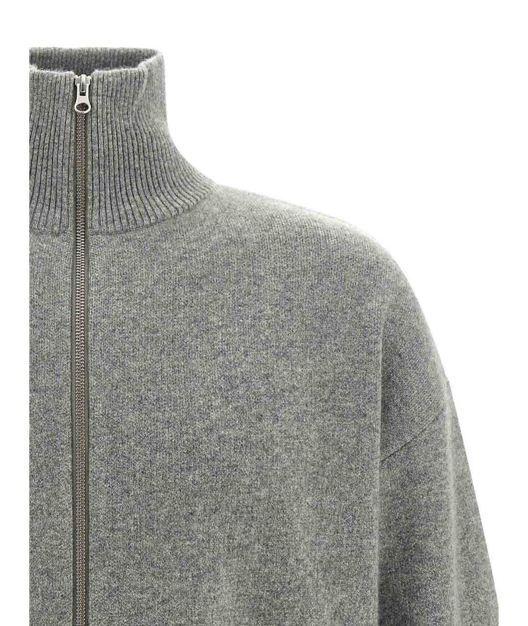 EXTREME CASHMERE Серый кардиган, фото 3