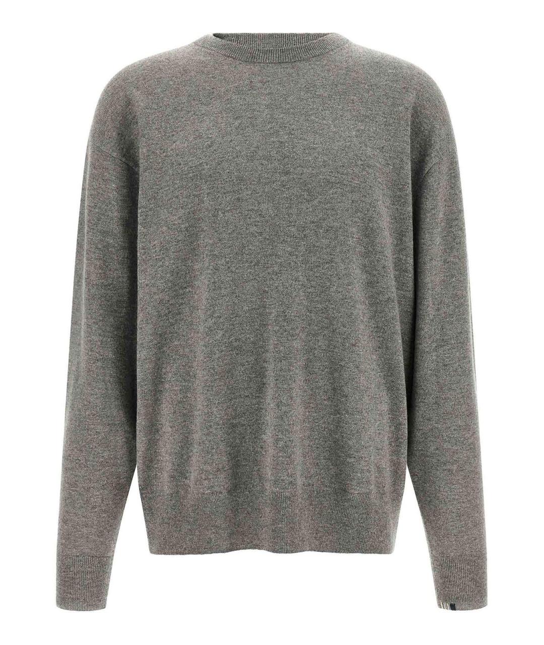 EXTREME CASHMERE Серый кашемировый джемпер / свитер, фото 1