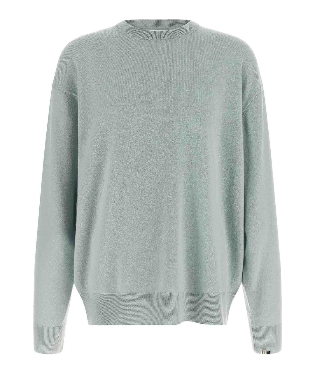 EXTREME CASHMERE Голубой кашемировый джемпер / свитер, фото 1
