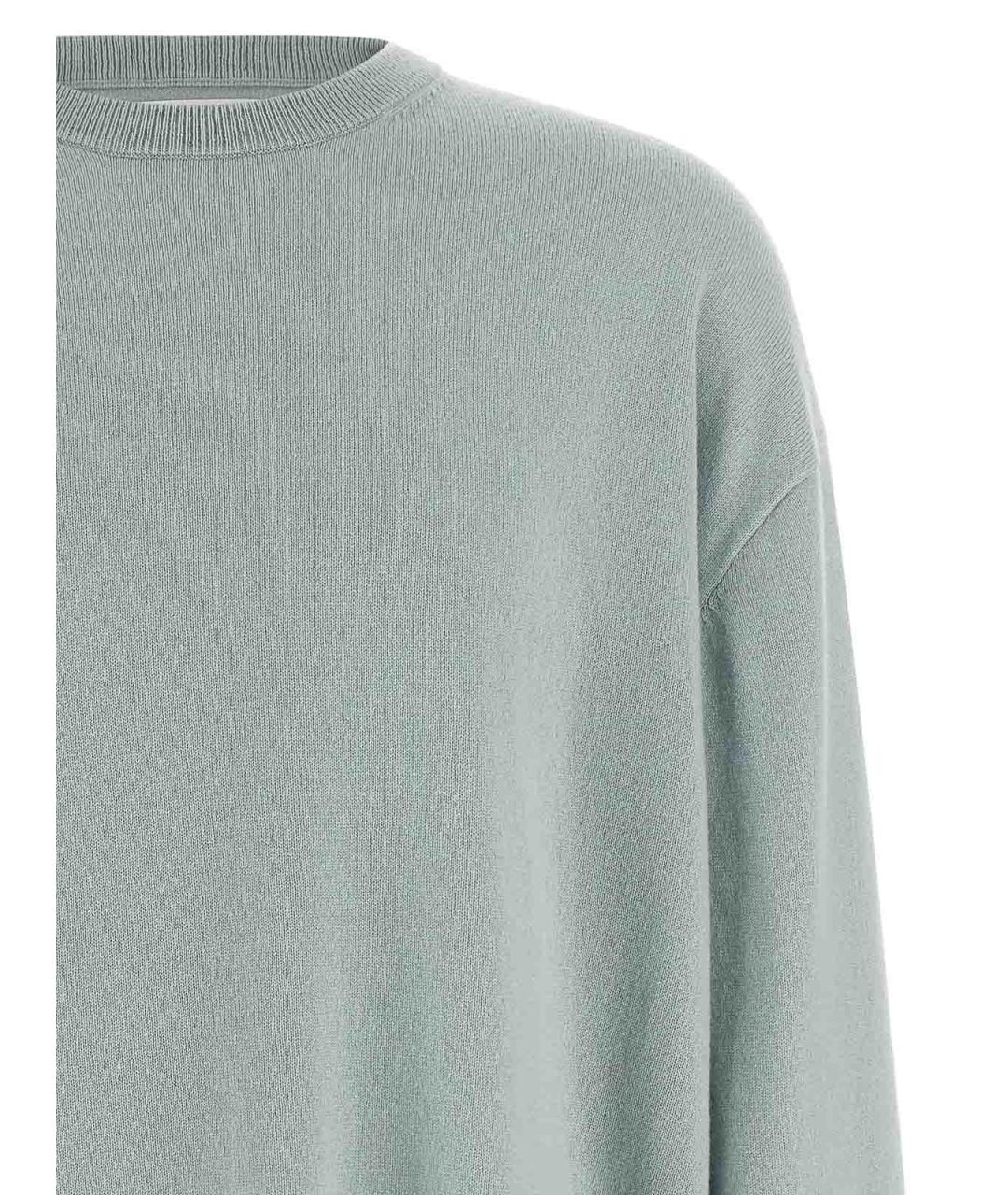 EXTREME CASHMERE Голубой кашемировый джемпер / свитер, фото 3
