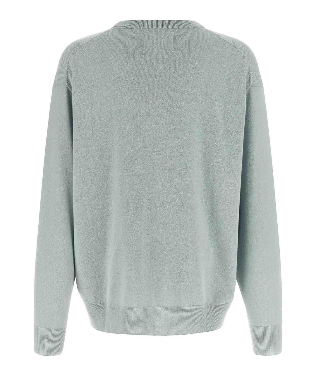 EXTREME CASHMERE Голубой кашемировый джемпер / свитер, фото 2