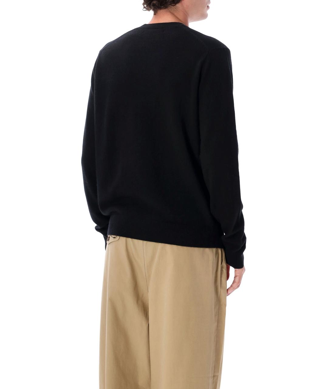 COMME DES GARÇONS Черный джемпер / свитер, фото 2
