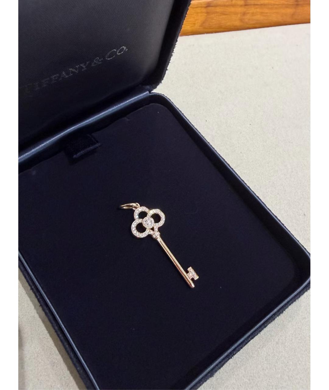 TIFFANY&CO Золотая подвеска, фото 4