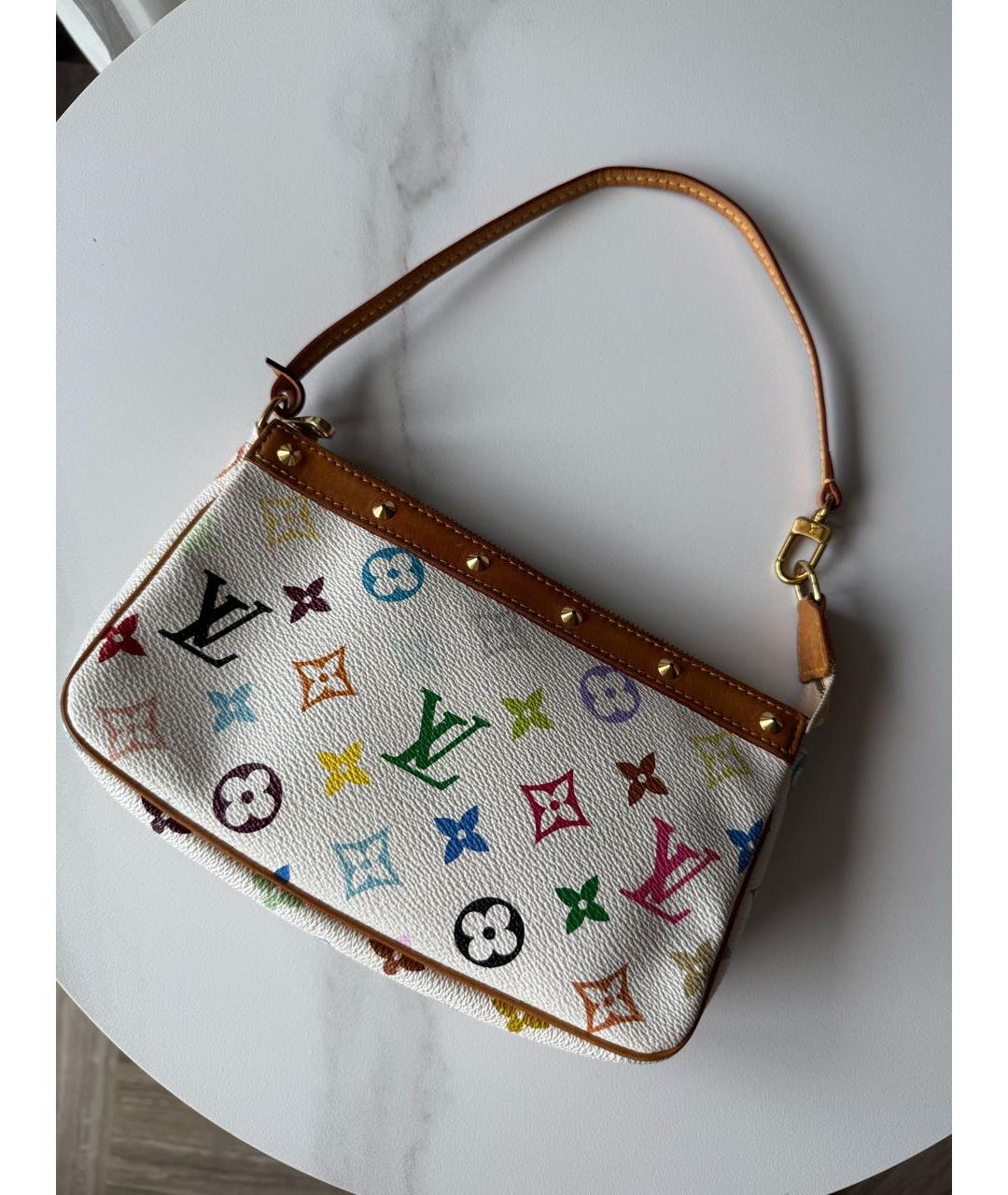 LOUIS VUITTON Мульти сумка с короткими ручками из канвы, фото 8