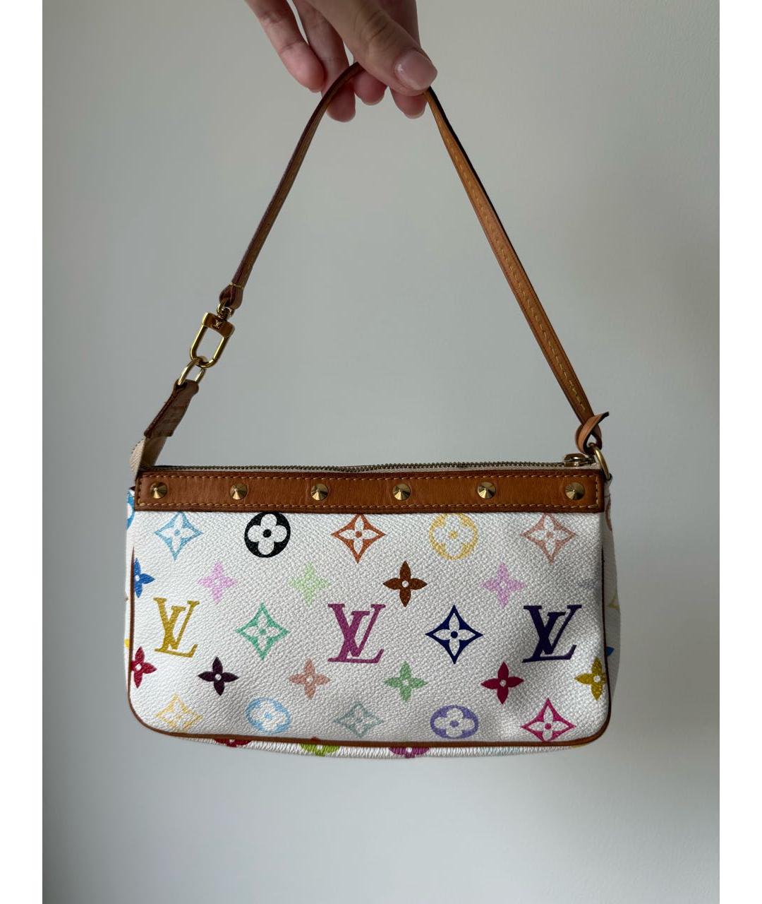 LOUIS VUITTON Мульти сумка с короткими ручками из канвы, фото 7